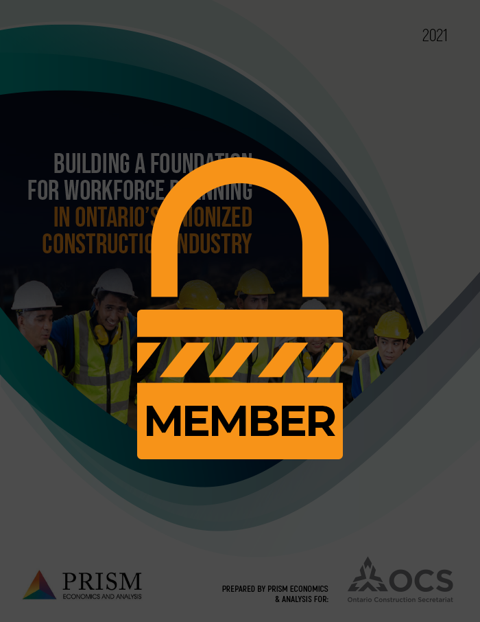 Building a Foundation for Workforce Planning in Ontario’s Unionized Construction Industry